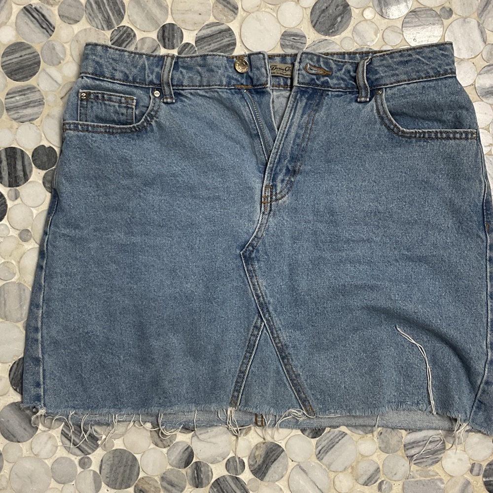 Universal Thread Blue Denim Pencil Skirt